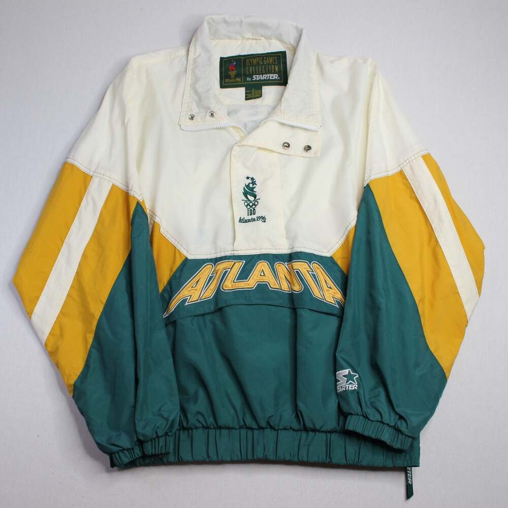 Rare Vintage 1996 Atlanta Olympic Games Starter Jacket Windbreaker Size Large L